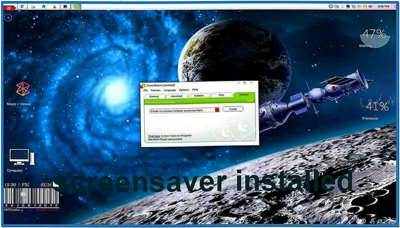Create Windows Screensaver Video