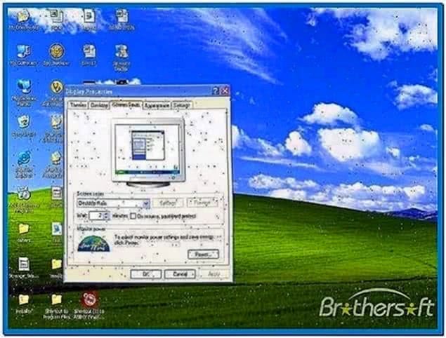 Desktop Rain Screensaver Windows 7