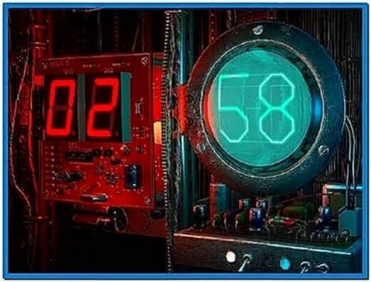Digital Clock 3D Screensaver 1.0.0.6