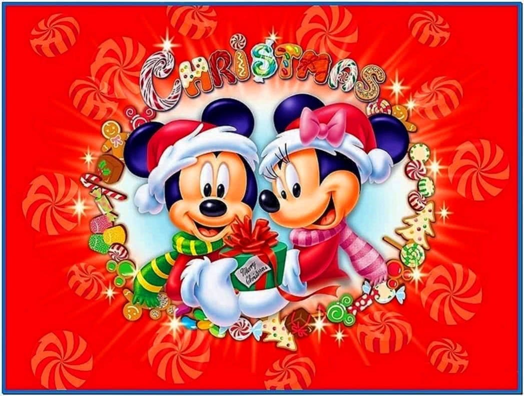 Disney Christmas Animated Screensavers