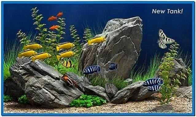 Dream Aquarium XP Vista Screensaver