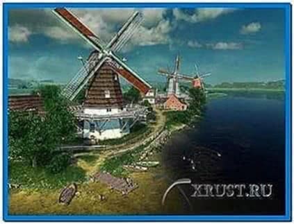 Dutch Windmills 3D Screensaver 1.0.0.4