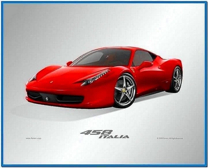 Ferrari 458 Screensaver