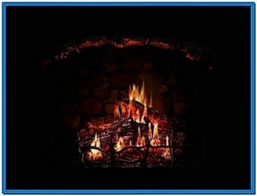 Fireplace 3D Screensaver 3planesoft