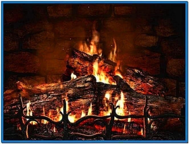 Fireplace 3D Screensaver and Animated Wallpaper