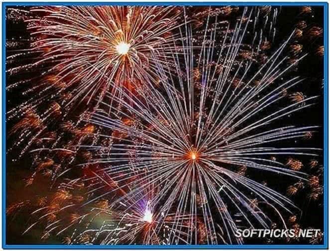 Fireworks Screensaver Vista