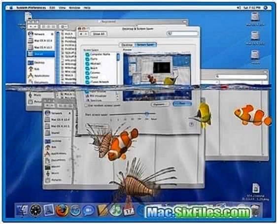 Fish Aquarium 3D Screensaver Mac