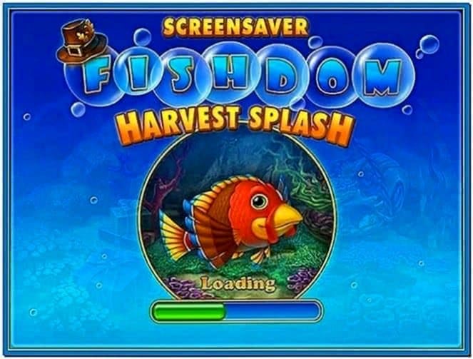 Fishdom Harvest Splash Screensaver 1.0