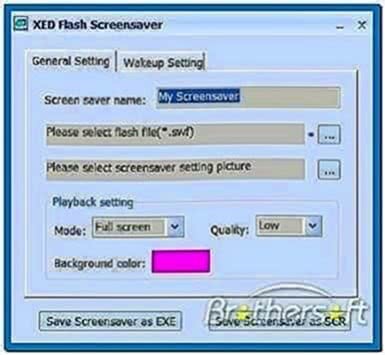 Flash 2 Screensaver 2.0