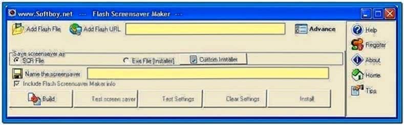 Flash Screensaver Maker 1.3