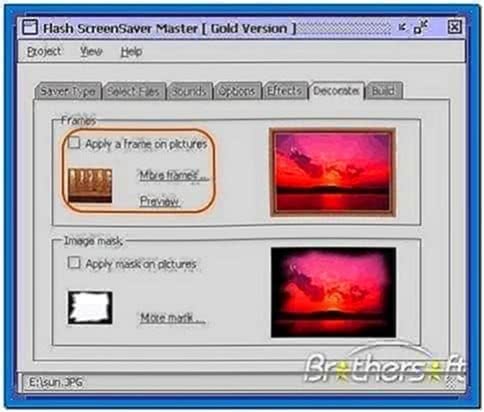 Flash Screensaver Master