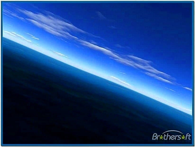 Flight Over Sea 3D Screensaver