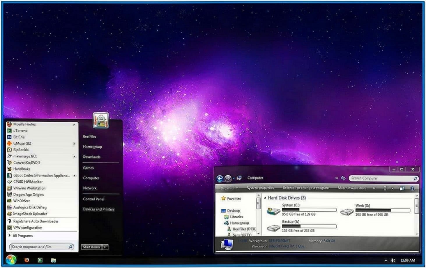 Flurry Screensaver Windows 7 64bit