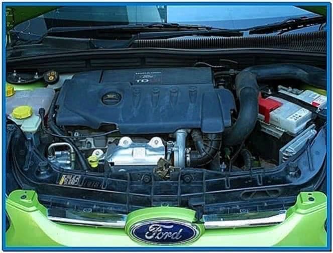 Ford Diesel Engine Screensaver