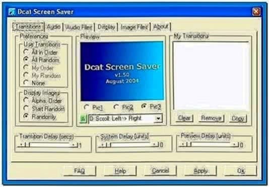 Freeware Screensaver Creator Windows 7