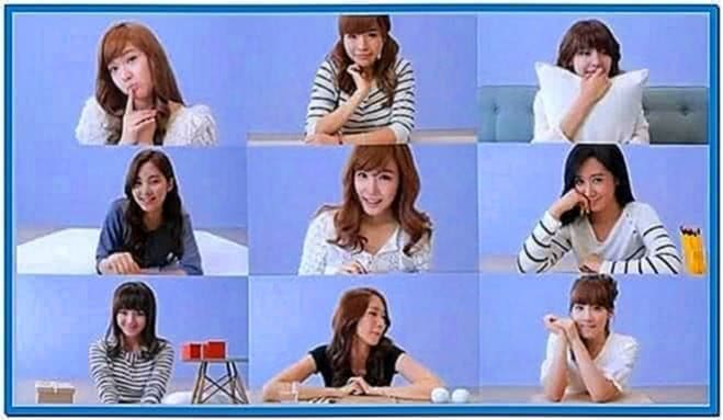 Girls Generation Screensaver Windows 7