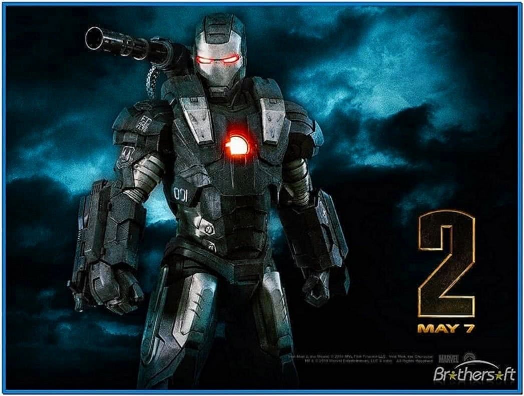 Iron Man 2 Animated Screensaver