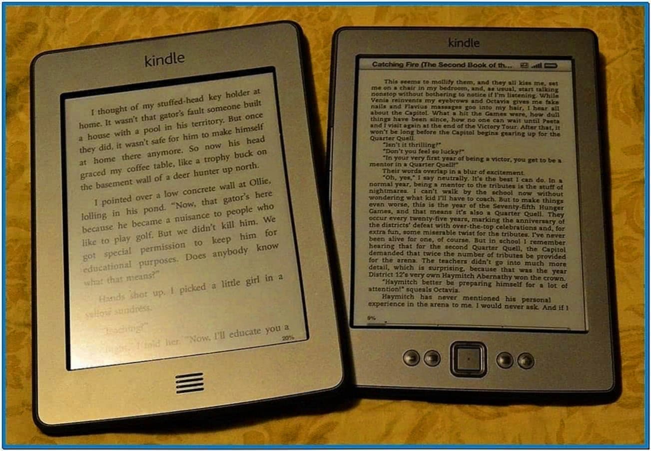 Kindle Touch 3G Screensaver Hack