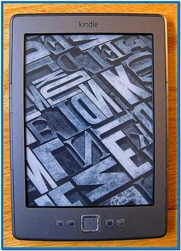 Kindle Touch Default Screensavers