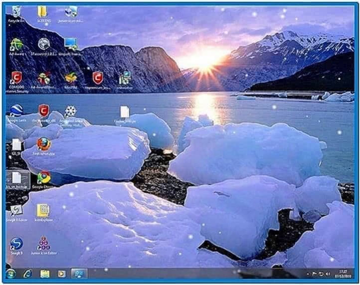 Let It Snow Screensaver PC