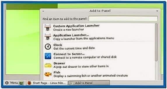 Linux Mint 12 Mate Screensaver