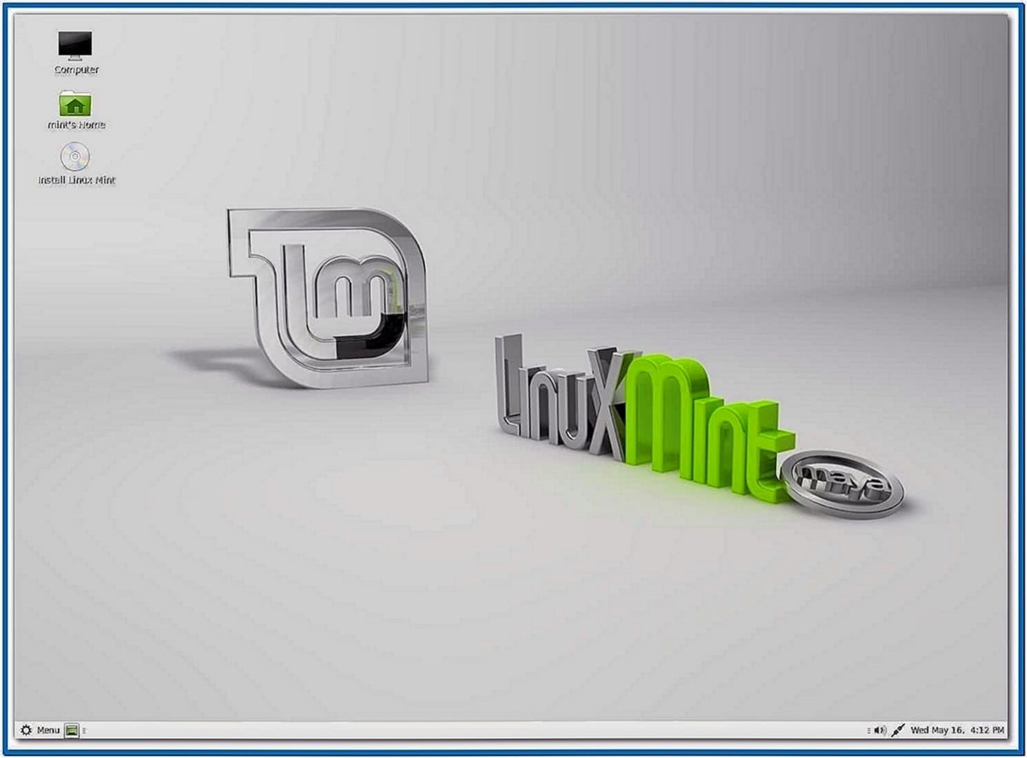 Linux Mint Maya Screensaver