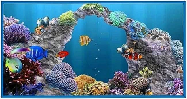Live 3D Marine Aquarium Screensaver