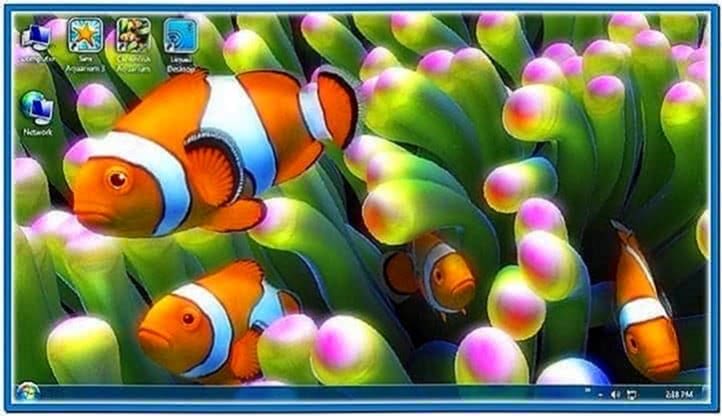Live Aquarium Screensaver for PC