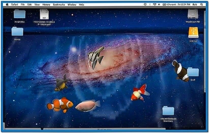 Live Aquarium Screensaver Mac