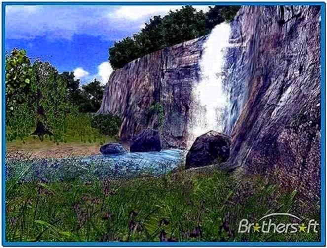 Living Waterfalls Screensaver Mac