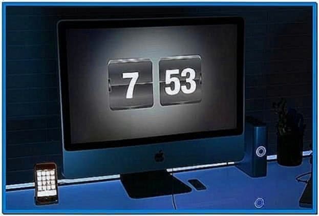 Mac Flip Clock Screensaver Snow Leopard