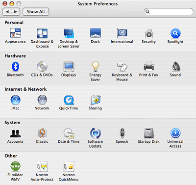 Mac OS X Lock Computer Screensaver