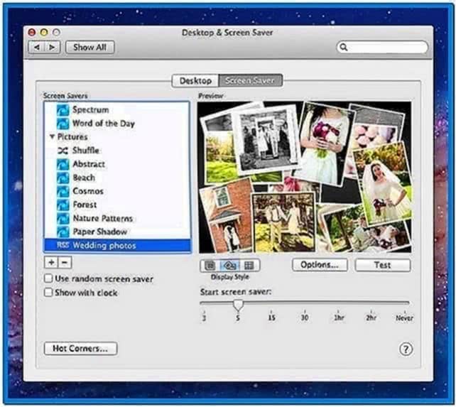 Mac Style Slideshow Screensaver