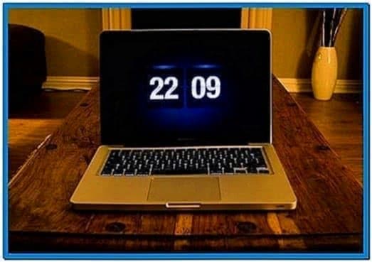 MacBook Pro Screensavers Clock