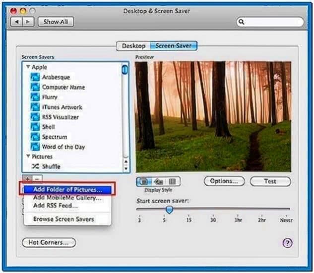 Make Photo Screensaver Mac