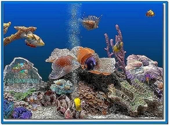Marine Aquarium Deluxe Screensaver