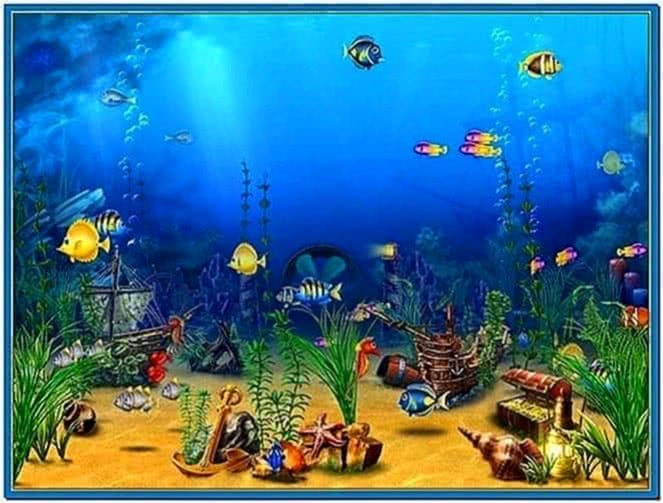 Marine Life Aquarium 3D Screensaver 2020