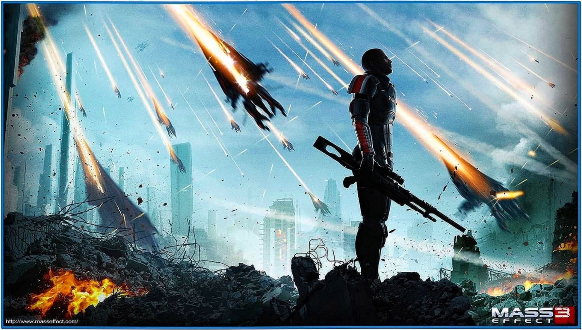 Mass Effect 3 Animated Screensaver