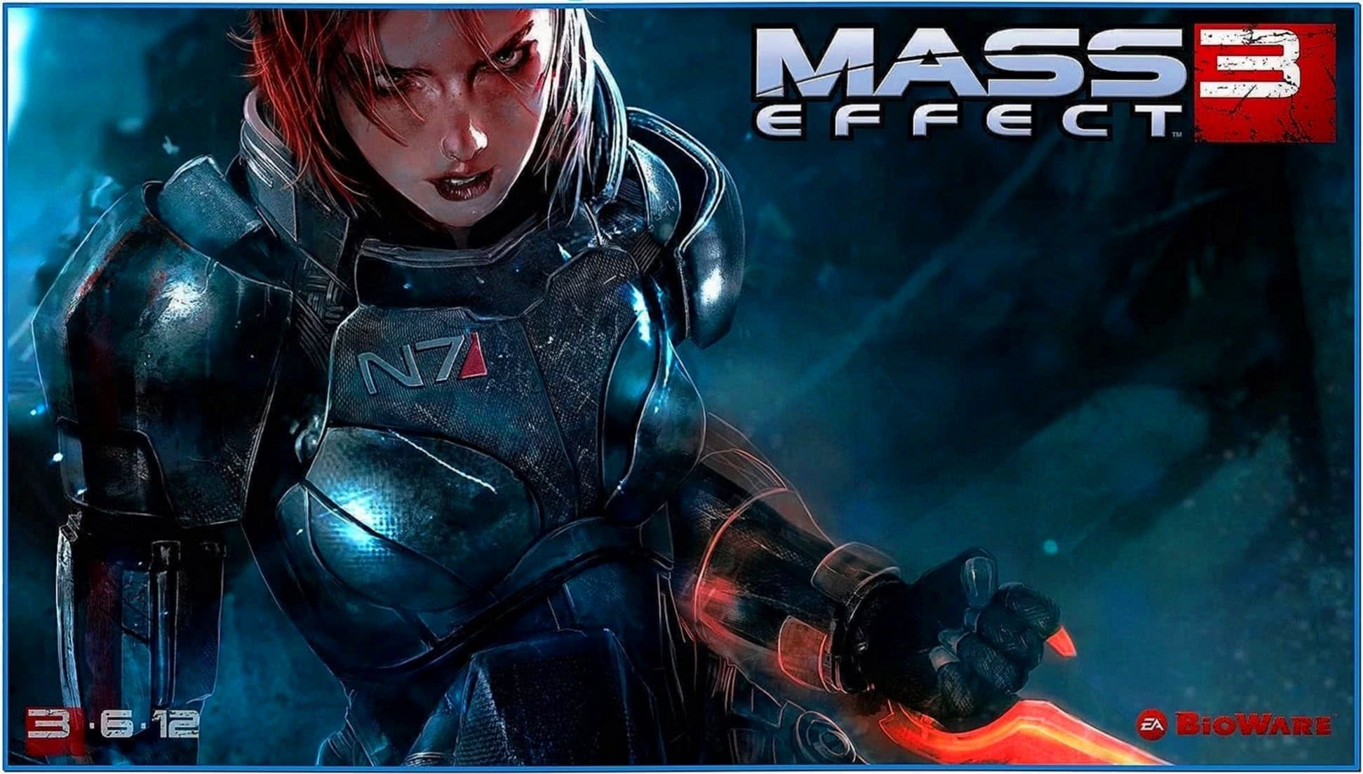 Mass Effect 3 Screensaver Windows 7