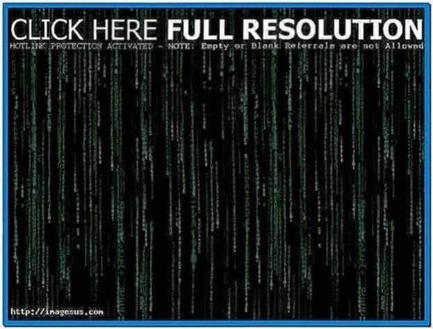 Matrix Code Screensaver
