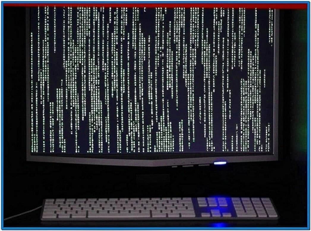 Matrix Code Screensaver Ubuntu