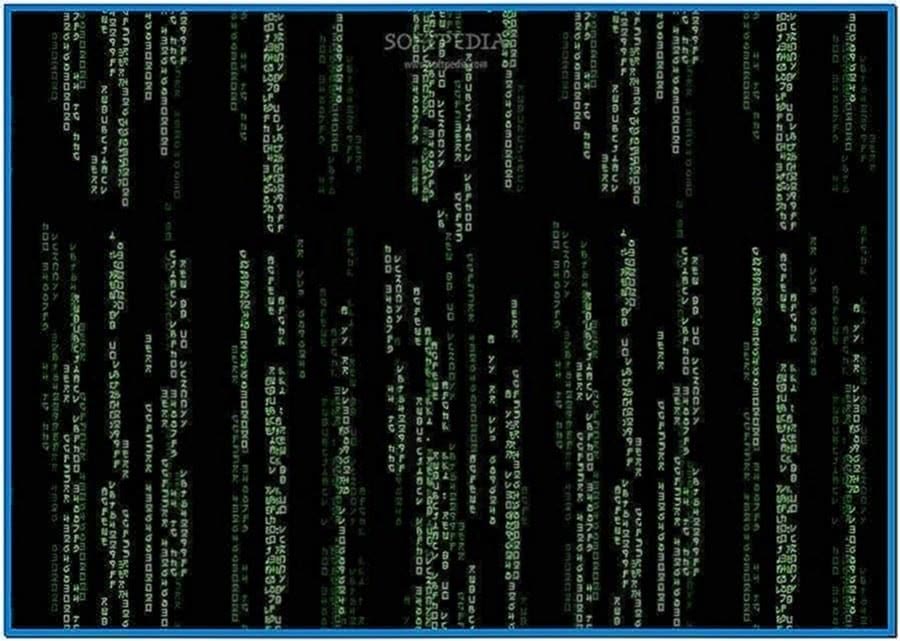 Matrix Movie Screensaver