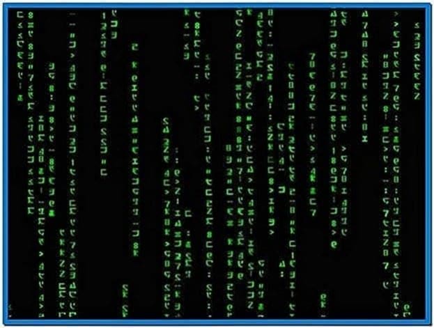 Matrix Screensaver Animated Gif