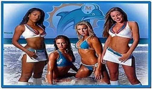 Miami Dolphins Cheerleaders Screensaver
