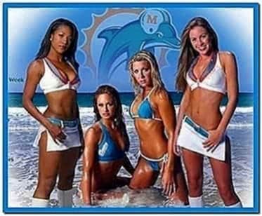 Miami Dolphins Cheerleaders Screensaver