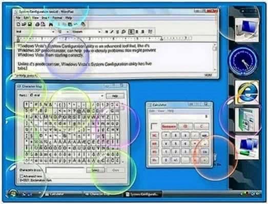 Microsoft Bubbles Screensaver XP