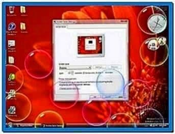 Microsoft Bubbles Screensaver XP