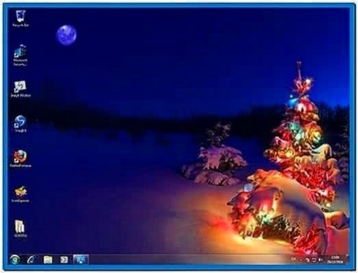 Microsoft Christmas Screensavers Windows 7