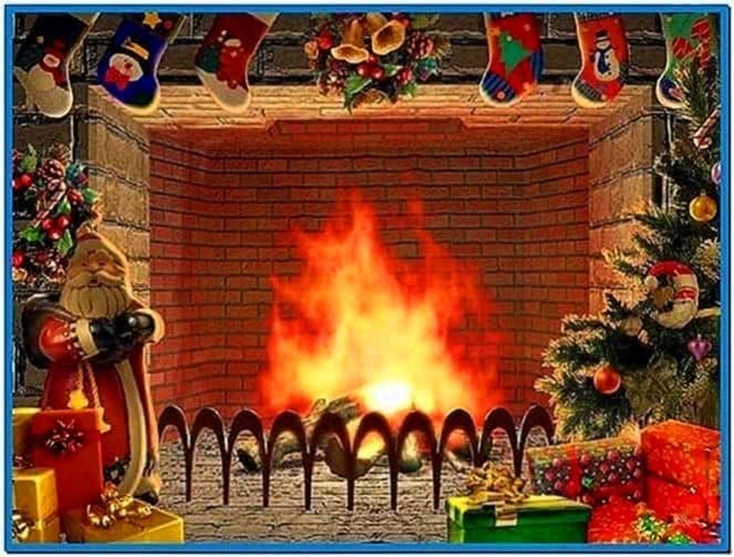 Microsoft Fireplace Screensaver