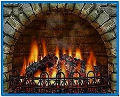 Most Realistic Fireplace Screensaver